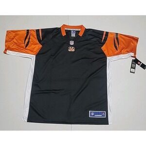 Cincinnati Bengals Jersey Mens XL Black Orange NFL Football Pro Line Jersey